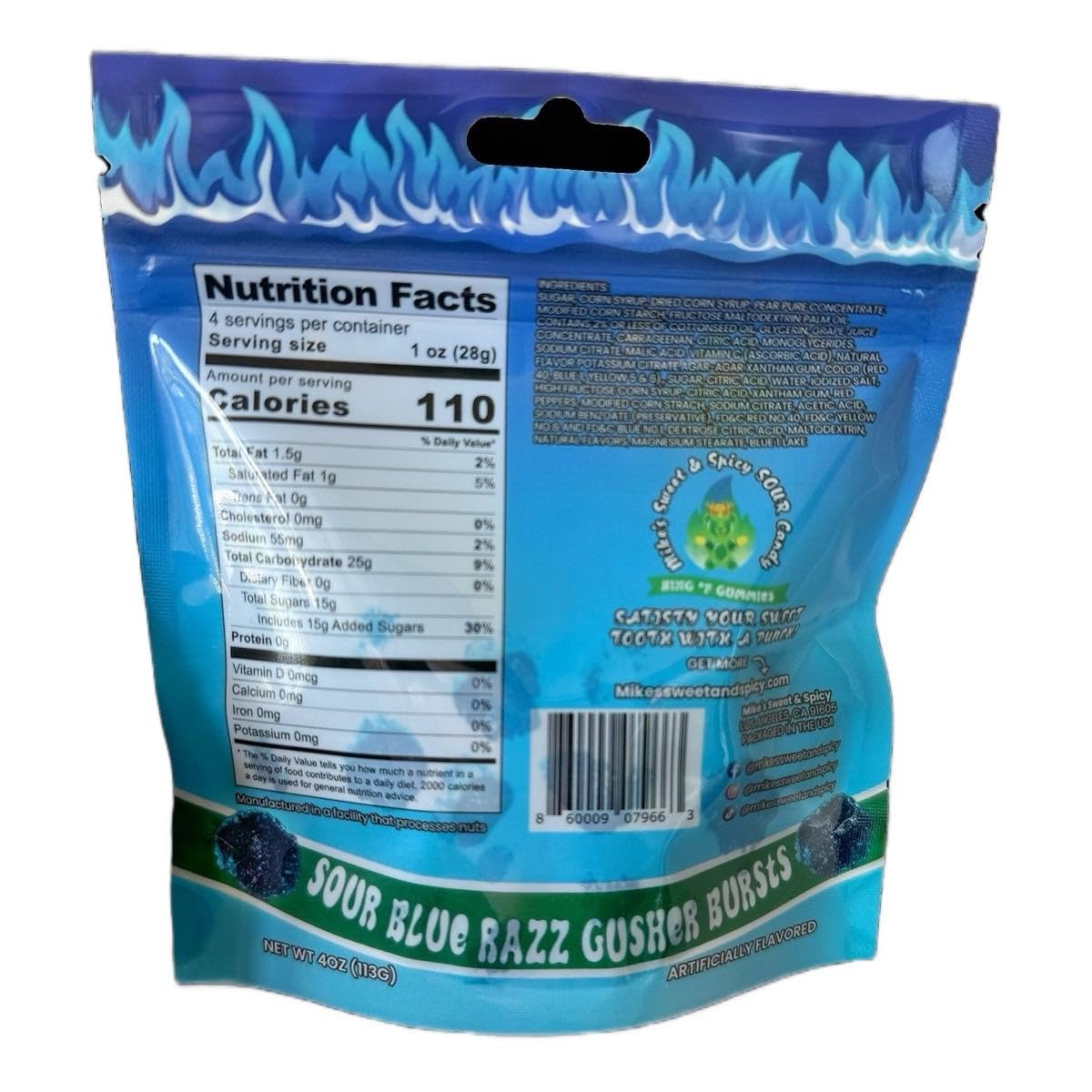 Amazon.com : Sour Blue Razz Gusher Bursts Gummy Candies, 8 oz, 2 4oz Packs HALF POUND : Grocery & Gourmet Food Amazon.com : Sour Blue Razz Gusher Bursts Gummy Candies, 8 oz, 2 4oz Packs HALF POUND : Grocery & Gourmet Food