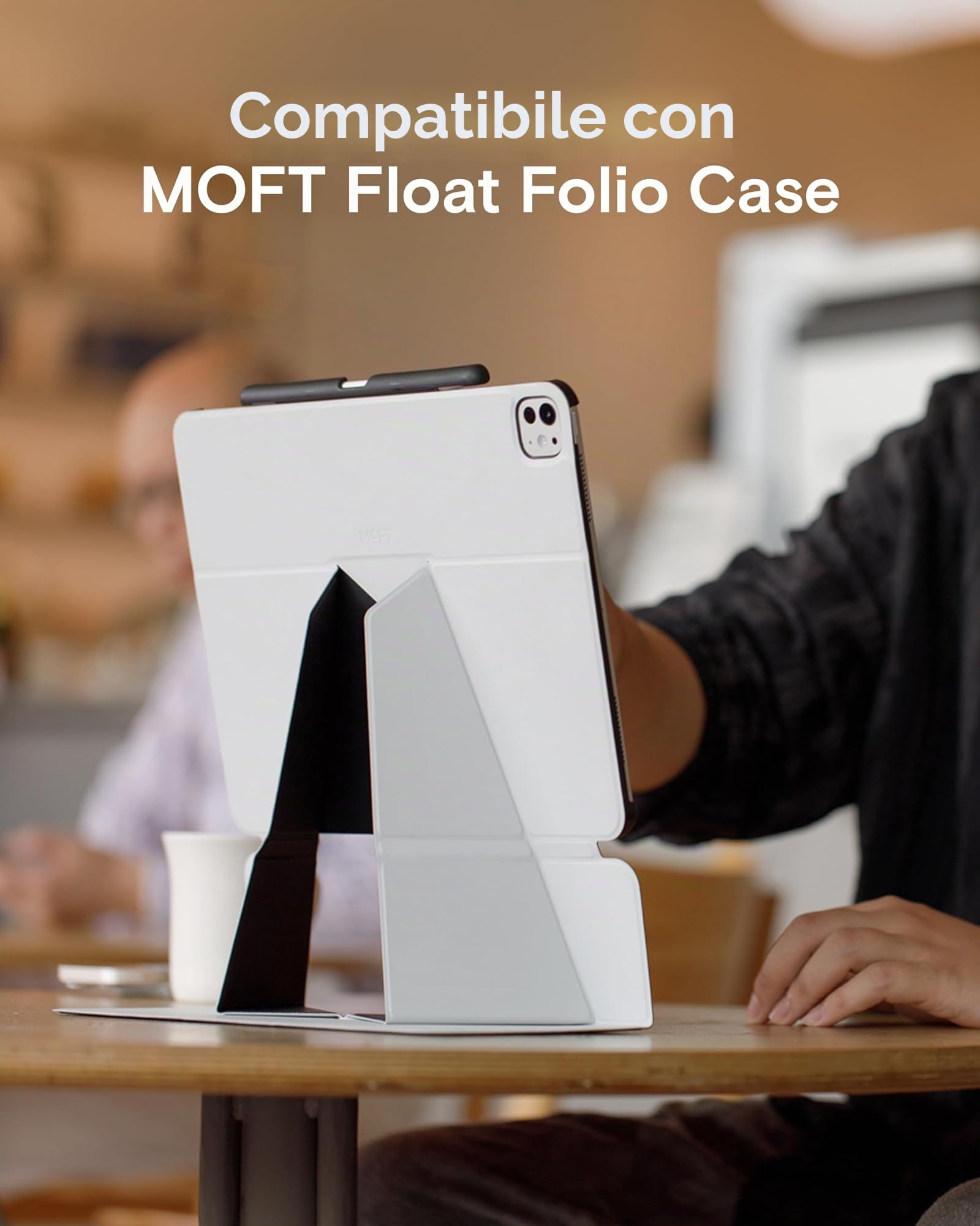 MOFT Porta-Penna custodia USB-C compatibile Apple Pencil Pro 2ª generazione Apple Smart Folio Magic Keyboard