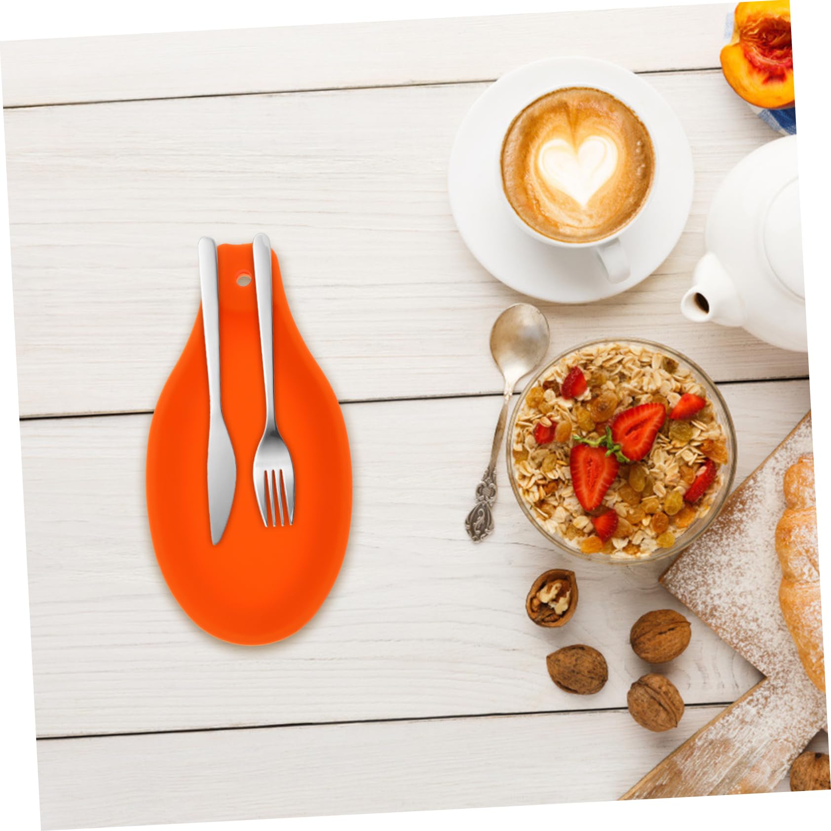 Poggiamestolo Le Casette Di Egan - Design Italiano, Colore Giallo, In Porcellana - Foto 7