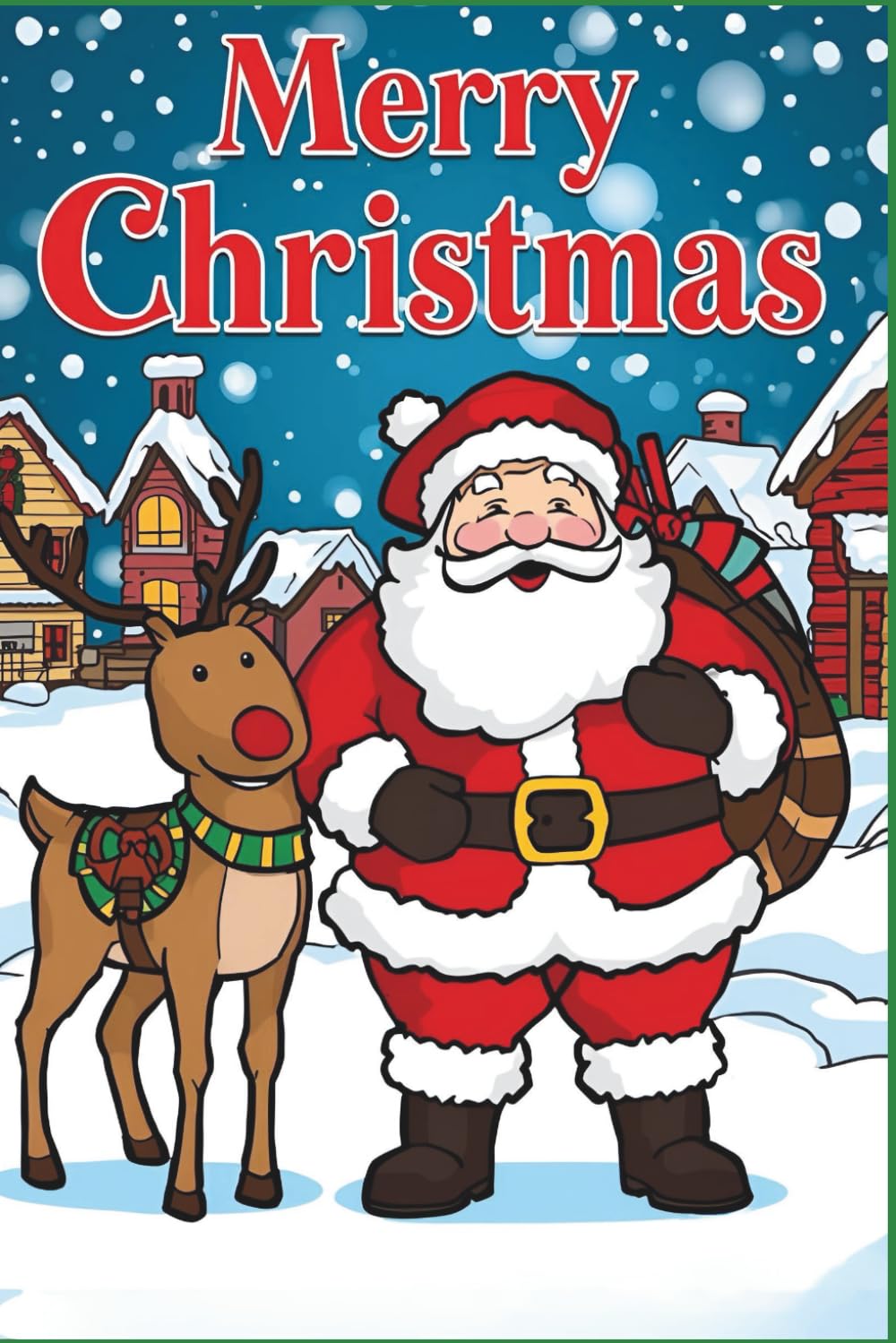 Merry Christmas: Coloring Book
