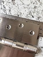 4" Square Stainless Steel Door Hinges with Ball Bearing photo review