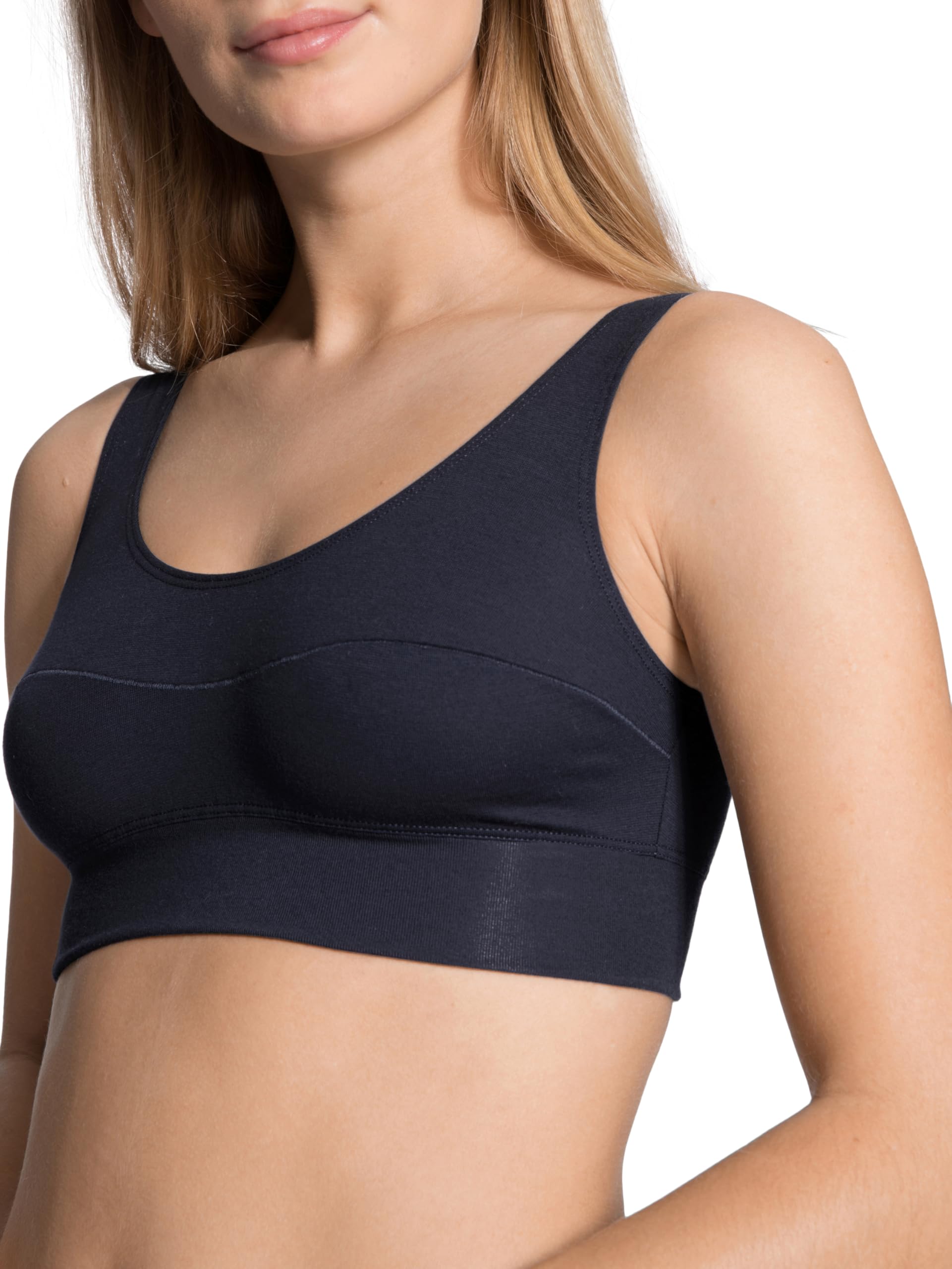Calida Bralette Senza Ferretto Casual Donna Purple