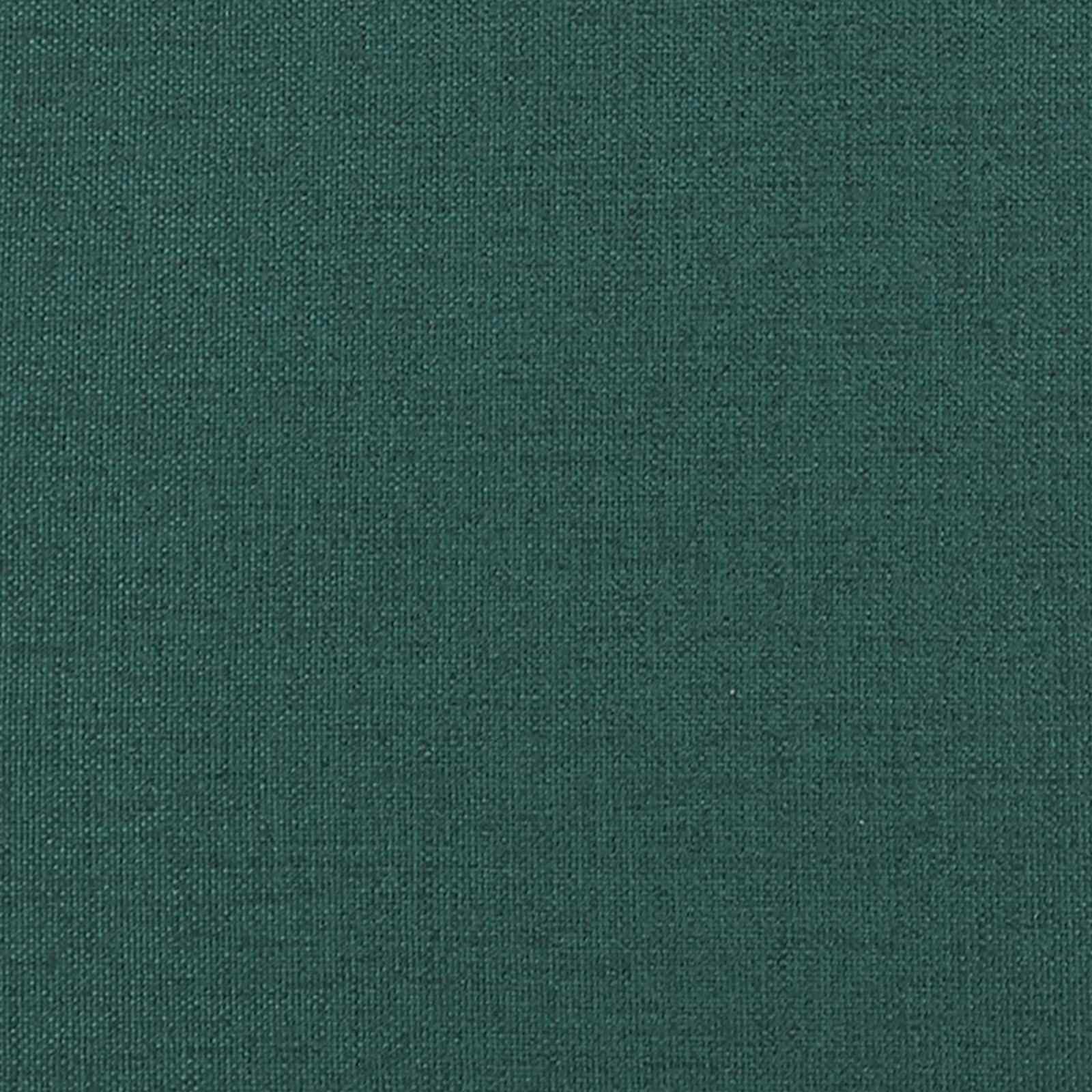 Tumbona con cojín (91 x 157 x 91 cm), color verde oscuro | Tejido transpirable, marco contrachapado, patas de plástico negro, cojín extraíble, comodidad duradera