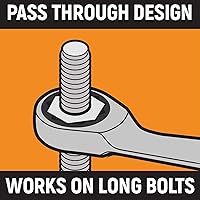 Vista 10 de GEARWRENCH Llave combinada de trinquete de 12 puntos, 1/2" - 9016D