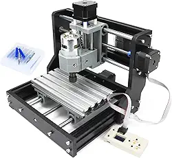 RATTMMOTOR CNC1610-PRO Kit de mini fresadora CNC de 3 eixos GRBL Control DIY para corte de madeira, plástico, acrílico, PVC, PCB