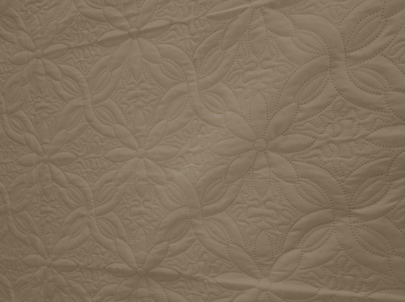 Regal Home Collections Pinsonic Quilt (Full/Queen) - Assorted Colors (Cafe)