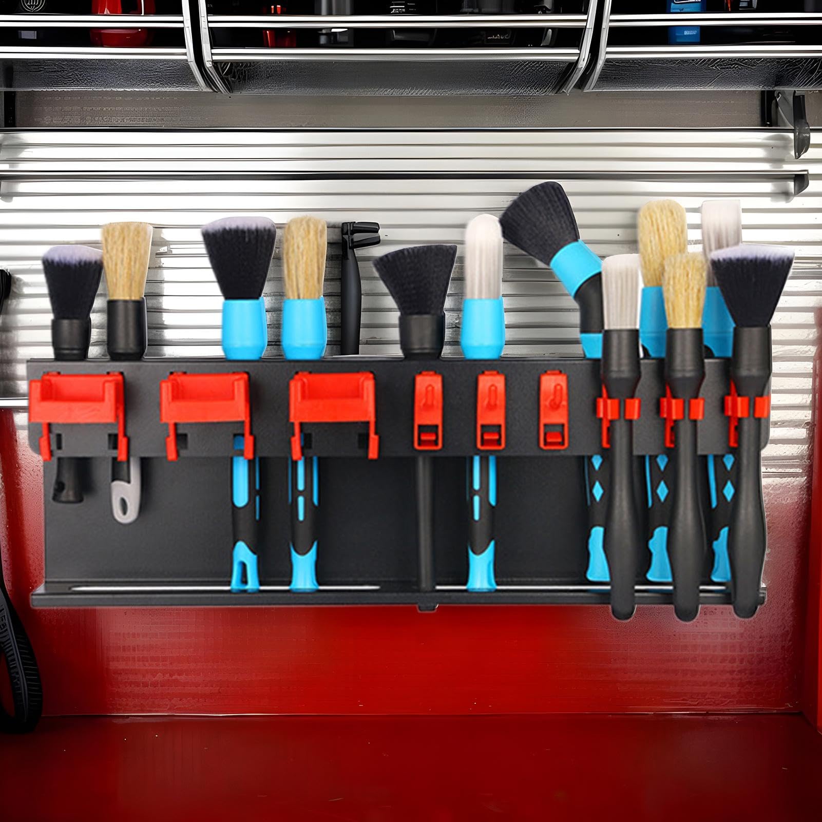 Organizator butelki z rozpylaczem,Organizator butelki z rozpylaczem | Uchwyt na puszkę ze sprayem Wieszaki na butelki Materiały ścierne Narzędzia p