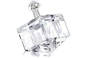 QFkris Crystal Dreidel Paperweight