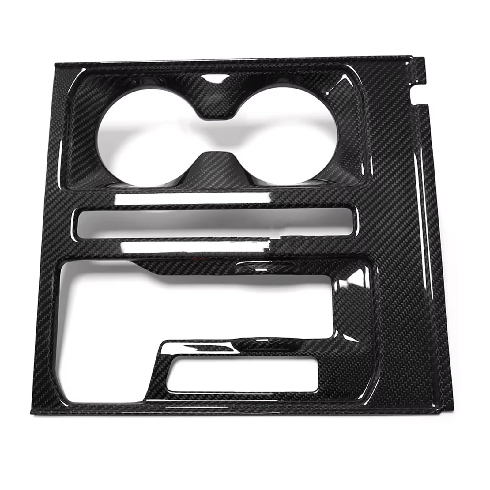 Interior Trim for F150 for F 150 for Raptor 2021 2022 2023 2024 Car Interior Console Gear Shift Panel Cover Trim Accessories Cover Trim Sticker(Glossy Carbon)