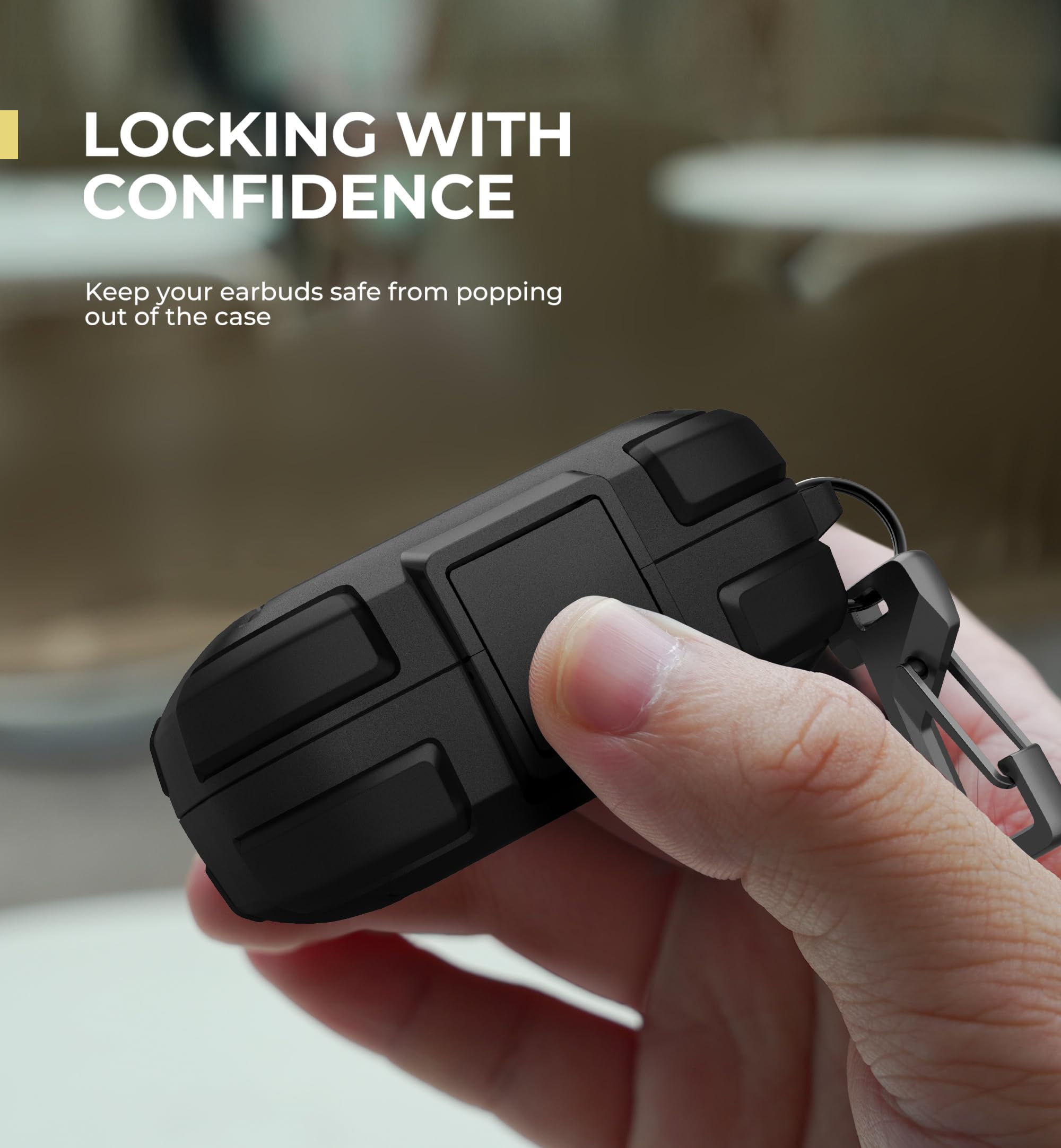 Amazon.com: Dexnor for SHOKZ OpenFit Air Case with Drop-Proof Lock