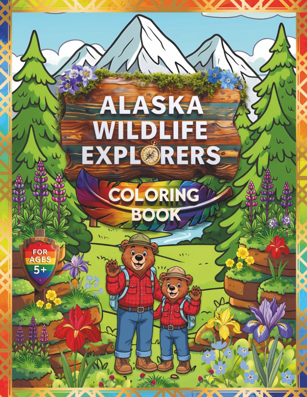 ALASKA WILDLIFE EXPLORERS - COLORING BOOK (WILDLIFE & NATURE SERIES)