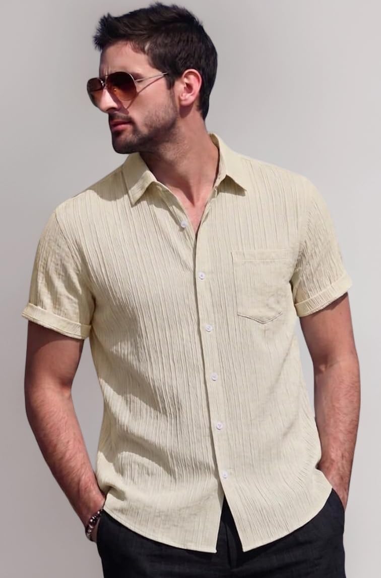 Men's Solid Shirt | Shirt for Man | Mens Casual Shirts (5182)