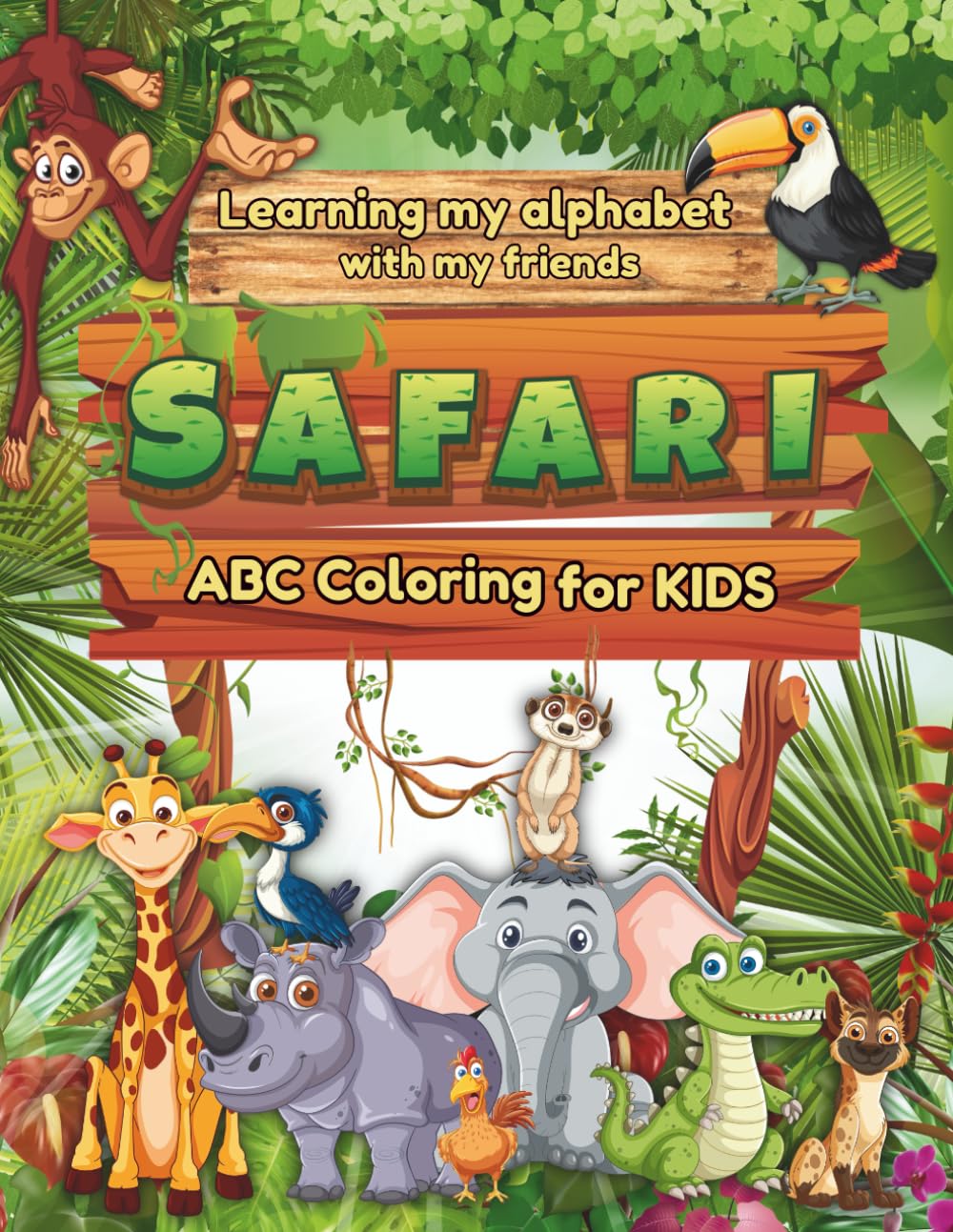 Learning my alphabet with my friends