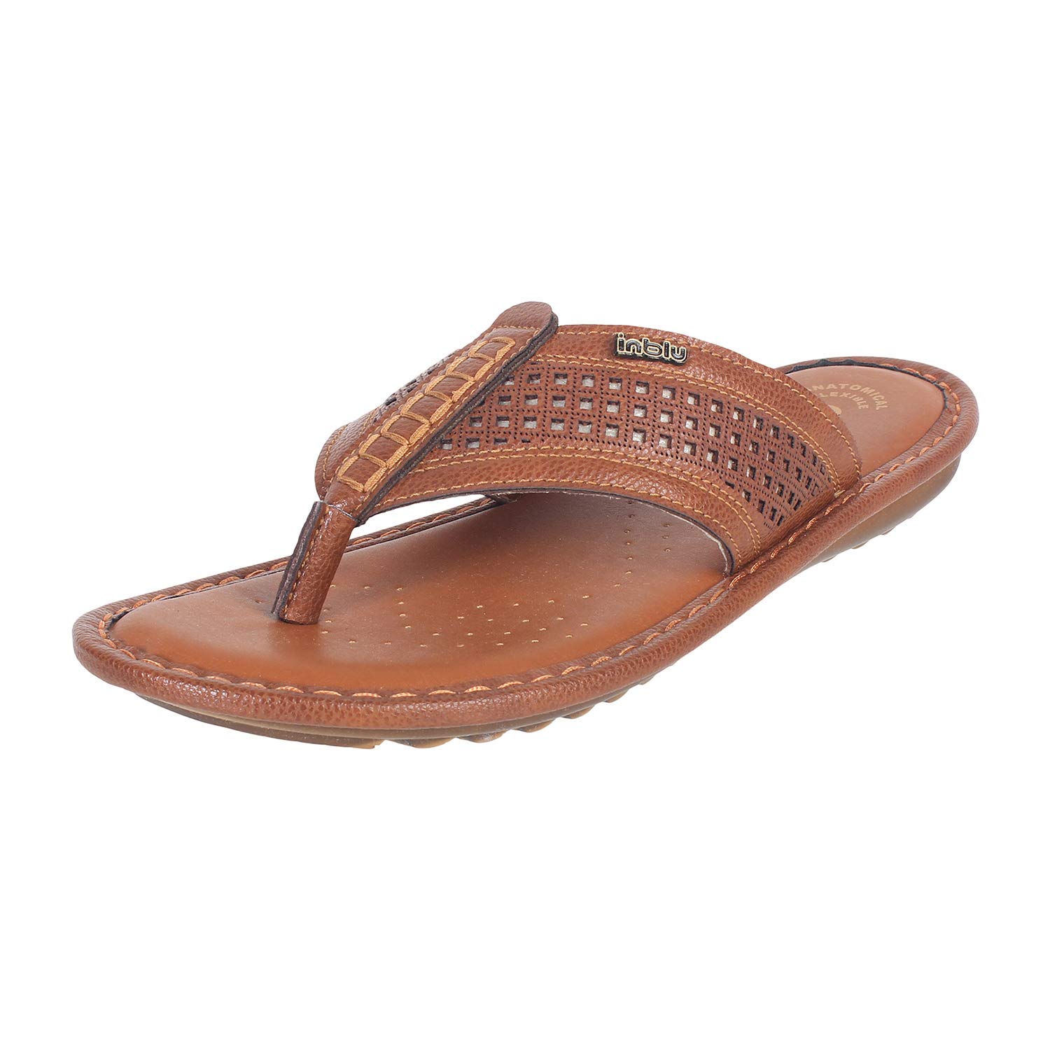 inblu Slip On Stylish Fashion Slipper/Sandal for men | Comfortable | Lightweight | Anti Skid | Casual Office Footwear (AP17_BROWN_7_NT) (B089N8P4BB) Amazon Price History, Amazon Price Tracker