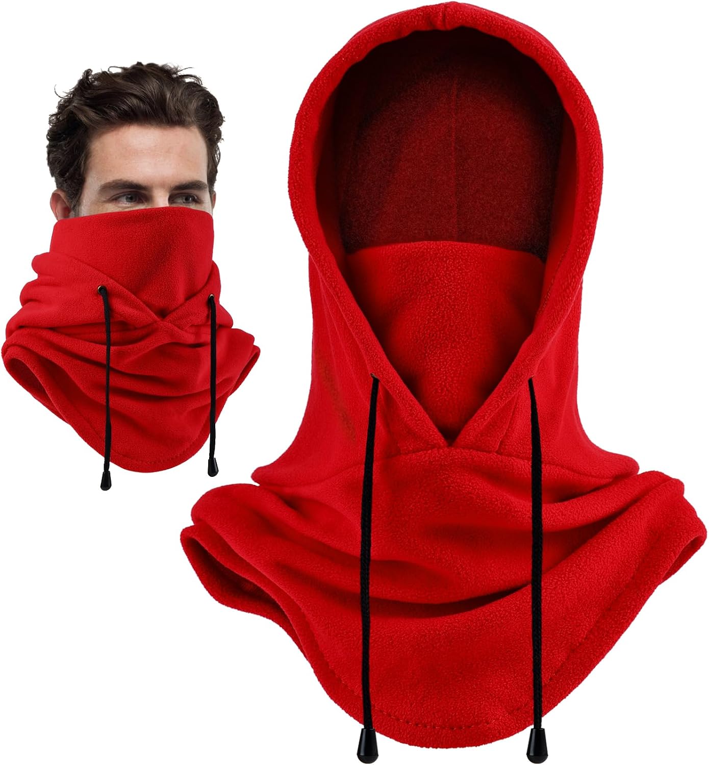 Oldelf Ski Mask Fleece Mask Warm Balaclava Stay Warm and Comfortable Face Mask for Men Women Breathable Sports Mask