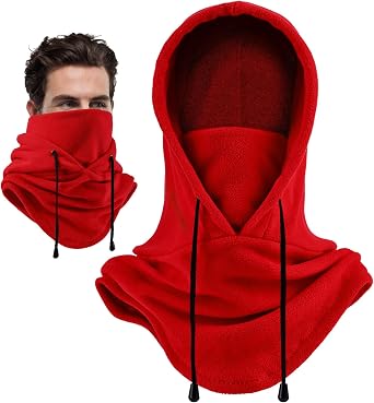 Oldelf Ski Mask Fleece Mask Warm Balaclava Stay Warm and Comfortable Face Mask for Men Women Breathable Sports Mask