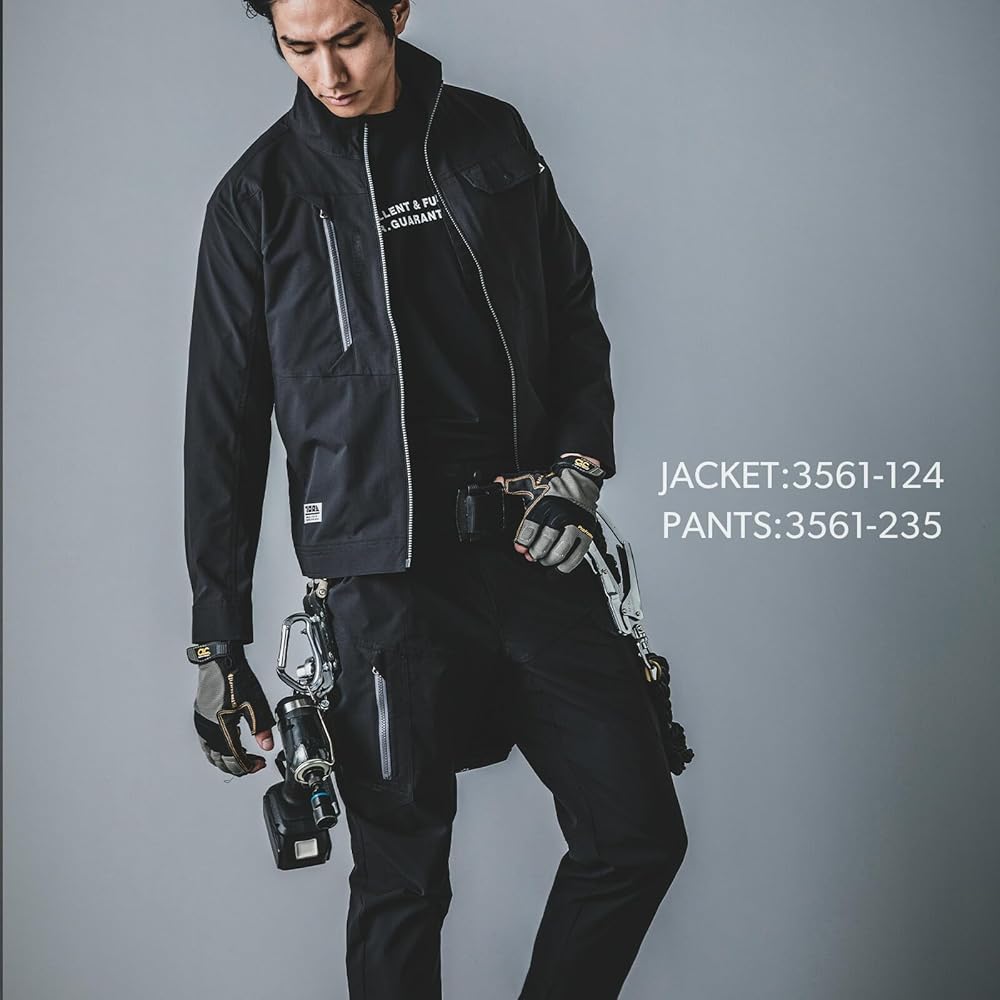 Amazon.co.jp: 寅壱 ワークジャケット 3561-124 寅一 吸汗速乾