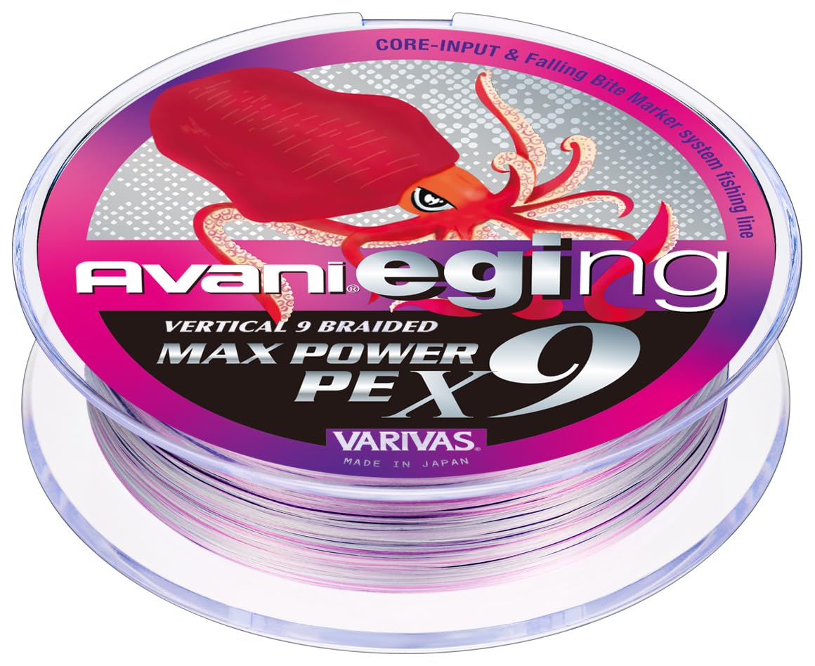 Amazon.co.jp: バリバス(VARIVAS) 9本撚り PEライン アバニ エギング