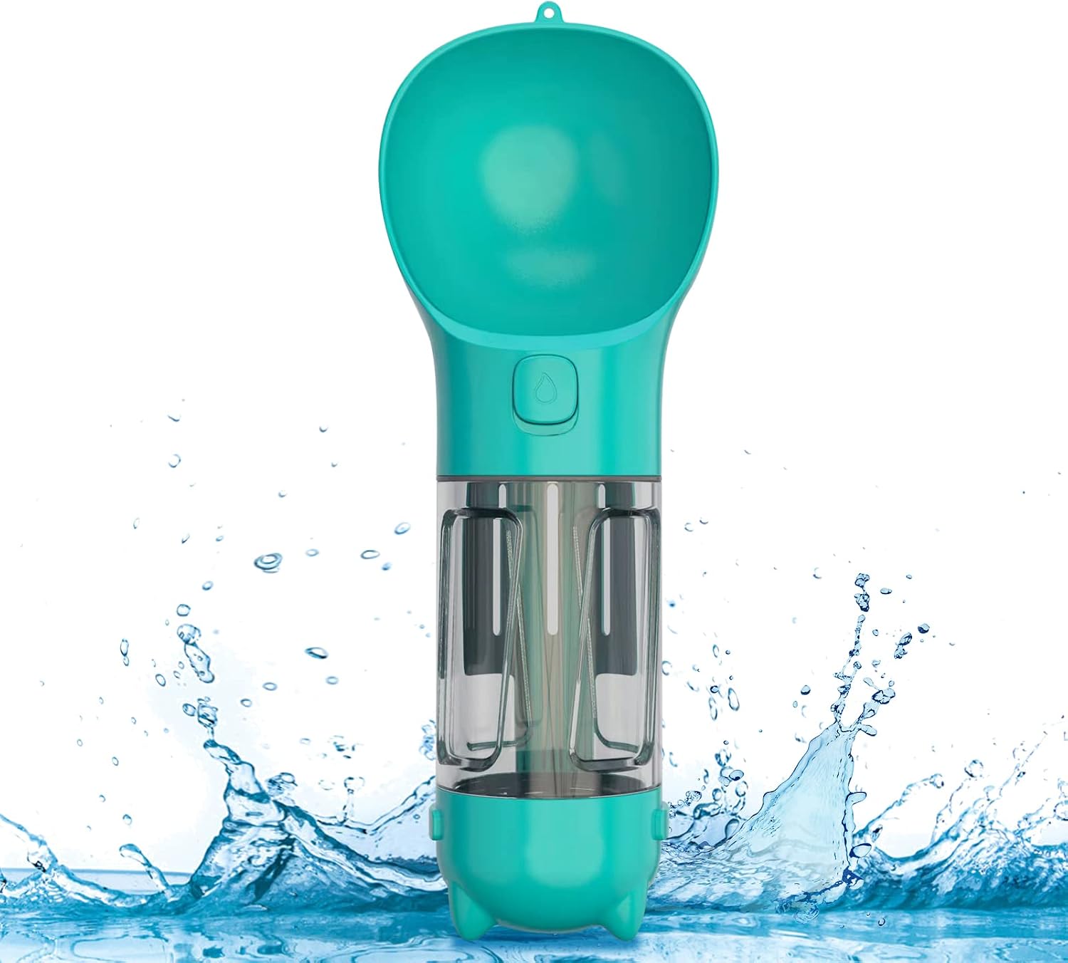 PETSONIA Dog Walking Water Bottle, Portable Dog Pet Water Bottle Water Dispenser Dog Water Bowl Travel Drink Cup, Suitable for Outdoor,…