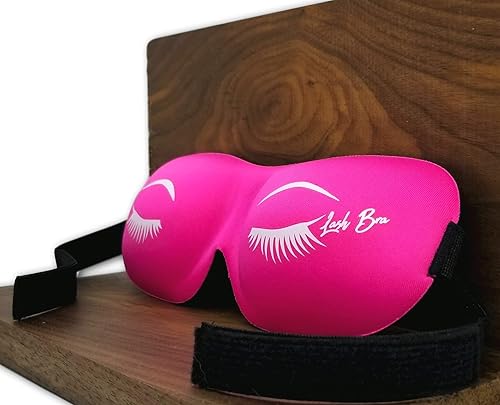 Miniatura 2 de Máscara de ojos para dormir contorneada 3D opaca suave cubierta de ojos con correa ajustable. Máscara de bloqueo de luz con contorno profundo que