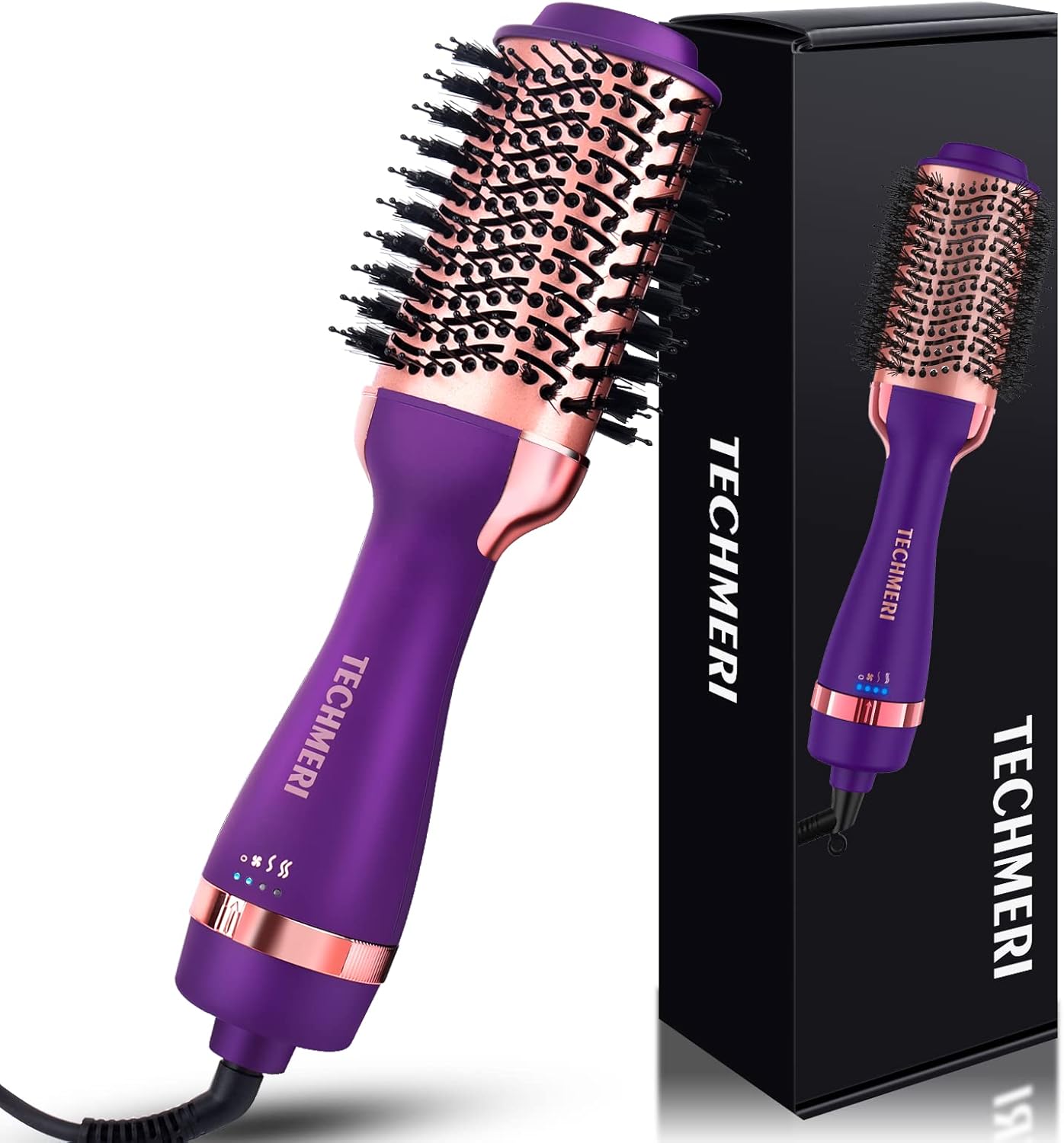 Buy TECHMERI Hair Dryer Brush Blow Dryer Brush in One, 4 in 1 Hair