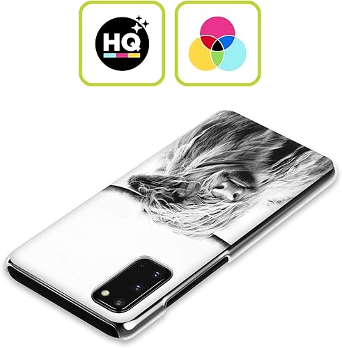Miniatura 2 de Head Case Designs Dorit Fuhg - Funda rígida con licencia oficial de Dorit Fuhg Retrato de una vaca Highland Travel Stories compatible con Samsung