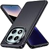 PIXFAB for Xiaomi Redmi Note 15 4G/5G / Poco M8 5G Case, [Slim Fit] Stylish Brushed Shockproof Carbon Fibre [Protective Case] Cover, Gel Rubber Phone Case Cover for Redmi Note 15 / Poco M8 5G - Black