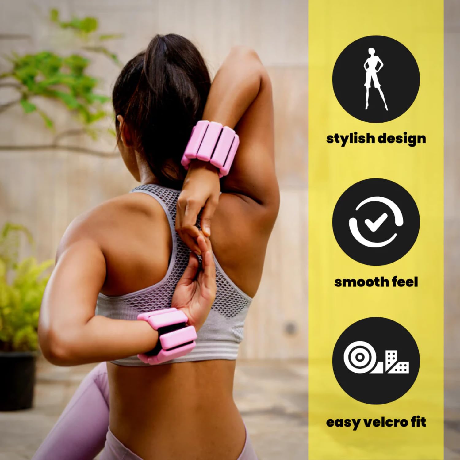 Lestes Poignets Et Chevilles Zerood Pour Femmes – Ensemble Portable Pour Pilates