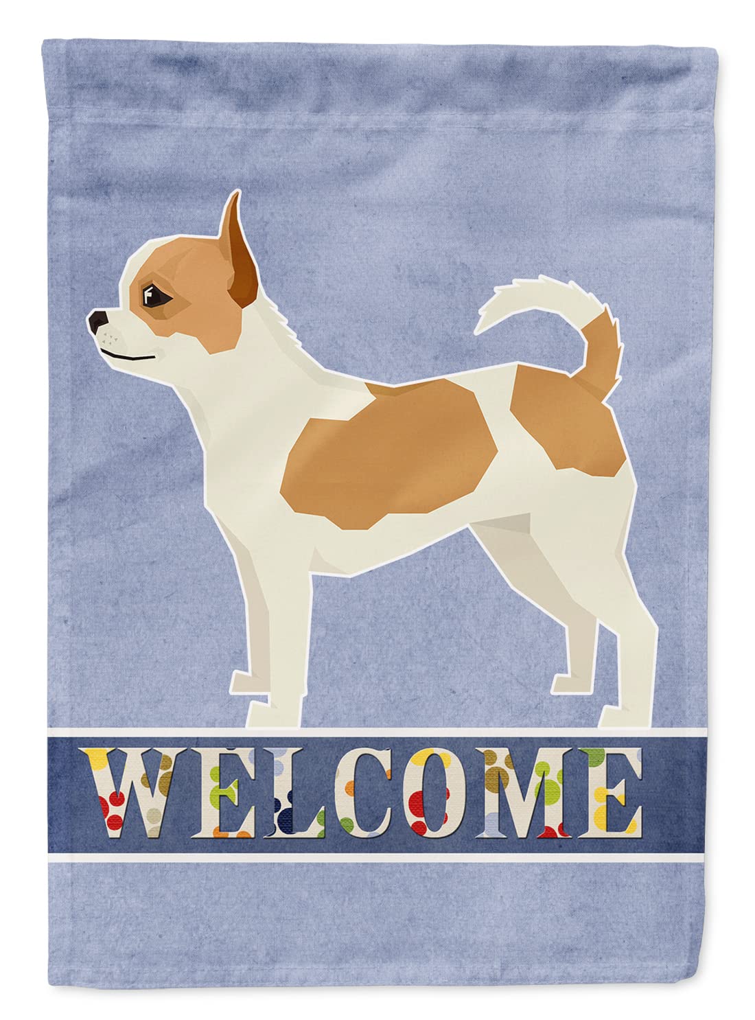 Drapeau Chihuahua Welcome d&eacute;coratif Caroline's Treasures id&eacute;e cadeau pour ext&eacute;rieur