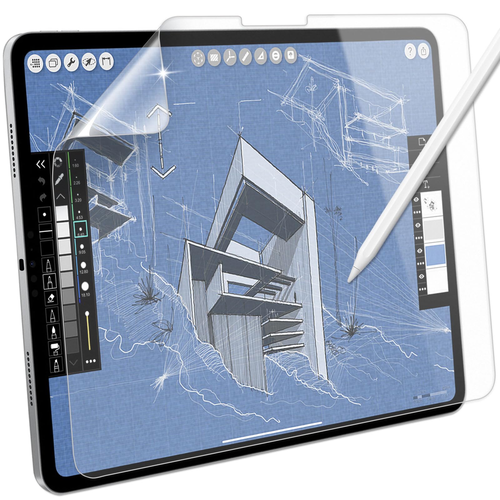 Amazon.co.jp: Lifeinnotech フィルム iPad pro 11インチ (M5 2025年
