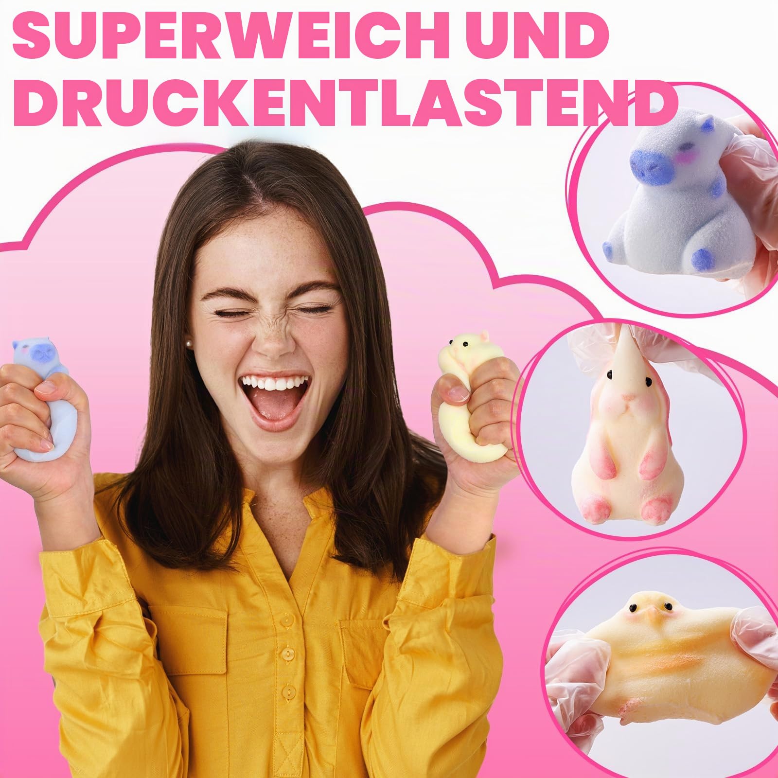 LET'S RESIN Squishy Selber Machen Set, 300g Squishy Maker