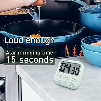Amazon.com: dretec Digital Timer Kitchen Timer Large LCD