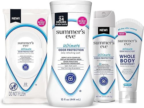 Miniatura 12 de Summer's Eve Lavado femenino sin fragancia para todo el cuerpo, gel corporal suave con pH balanceado para mujeres, elimina el olor vaginal, 15 onzas