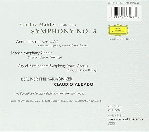 Miniatura 2 de Symphony 3 (2 CD)