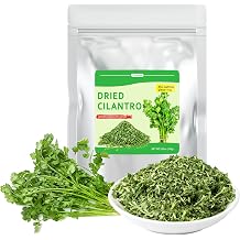 Fraunitsh Dried Cilantro Flakes, 3.52oz/100g Dehydrated Coriander Leaves for Home Cooking, Soups, Stews, Sauces, Rubs, Seasoning Mixes, Everyday Meal Prep & Garnishes