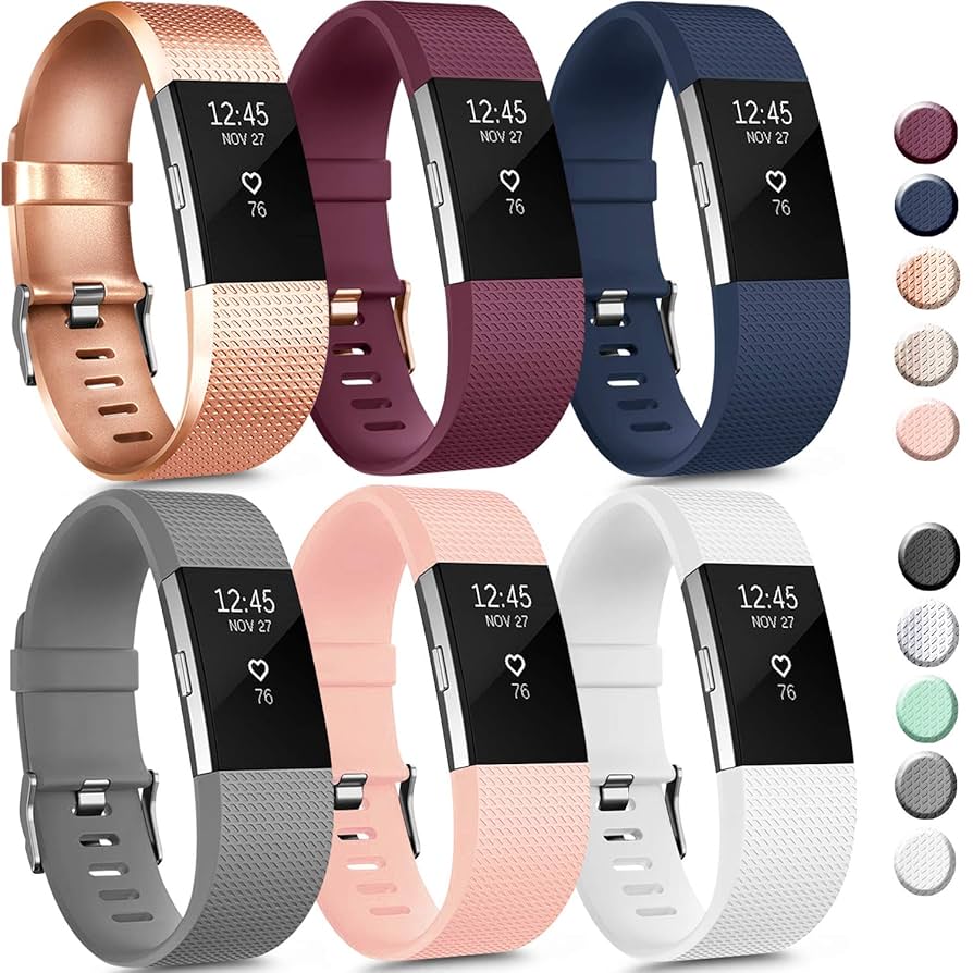 Fitbit Charge 2 バンド付き Amazon.com: Fitbit Charge 2 Heart Rate + Fitness Wristband