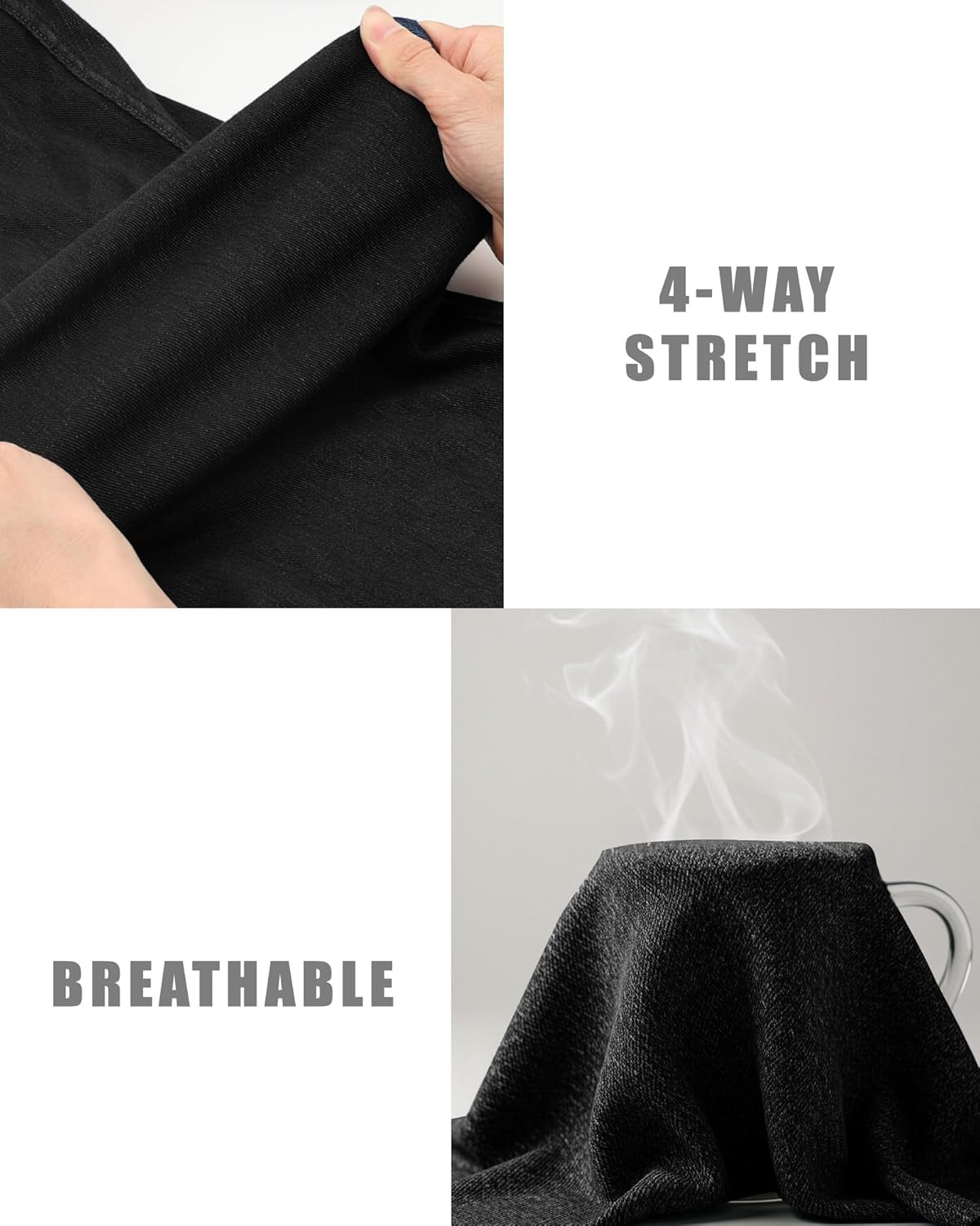 Jeggings for Women with Pockets Tummy Control Stretchy Skinny Jeans Pull On High Waisted Butt Lifting Denim Leggings - Image 5