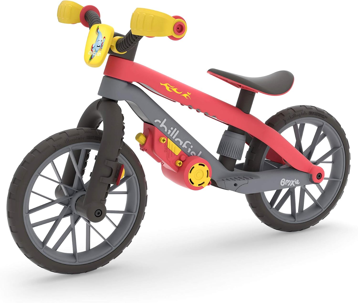 Buy 1 get 1 Chillafish BMXie Moto Multi-Play Balance Trainer with Real VROOM VROOM Sounds and Detachable Play Motor, Included Child-Safe Screwdriver and Screws, Adjustable seat, for Age 2-5 Years, Red