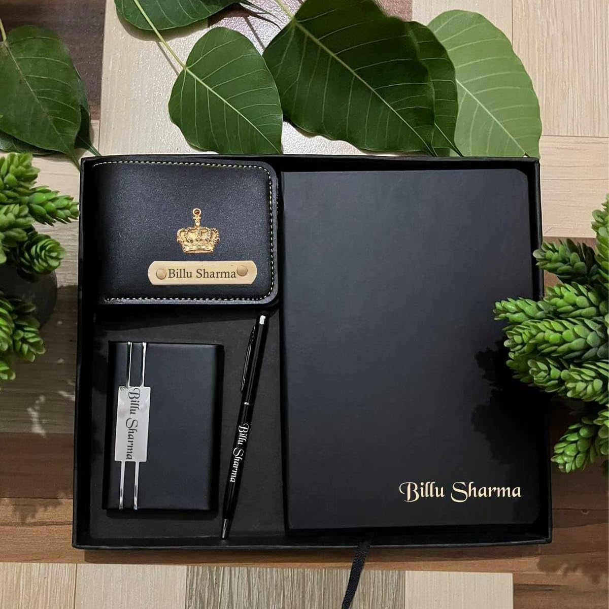 Pahla Tohfa Personalized Diary, Wallet, Card Holder, pen best gift for boss husband Friends corporate gifts employees gifts-image-38