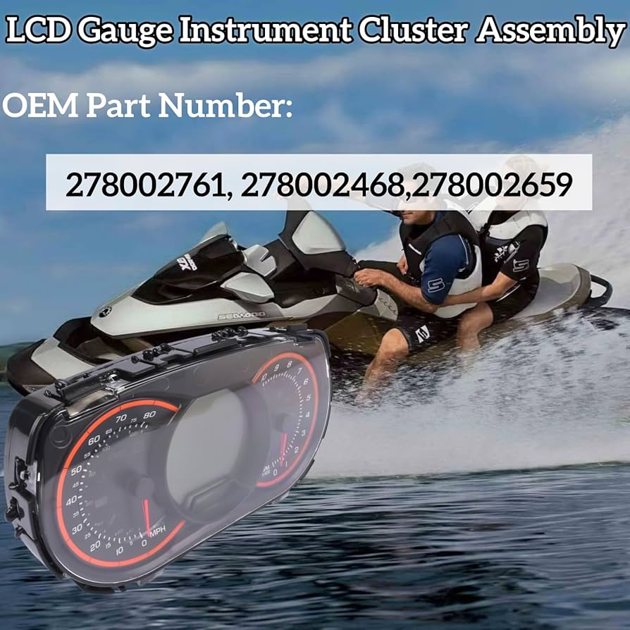 おじょじょじょ 278002761 LCD Gauge Instrument Cluster Replacement for Sea