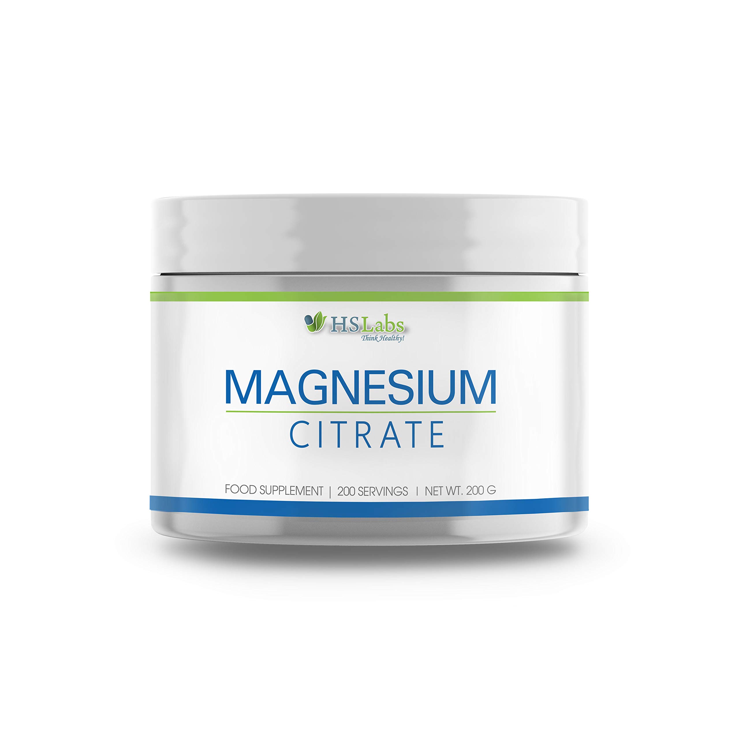 Buy HSLabs Magnesium Citrate Powder 1000mg High Strength Supplement