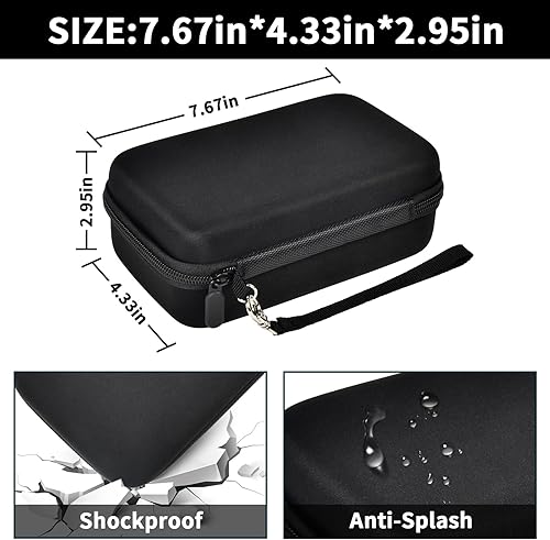 Miniatura 4 de Funda compatible con compresor de aire portátil ZGZUXOHafulokyREHOTTOPTEMOLA, bomba de aire de 120150 PSI para cables de carga, kit de alimentación