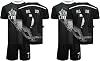Heim No #7 Retro Black Dragon Limited Special Edition Rare Football Kids Jersey Shorts Socks Set Youth Sizes