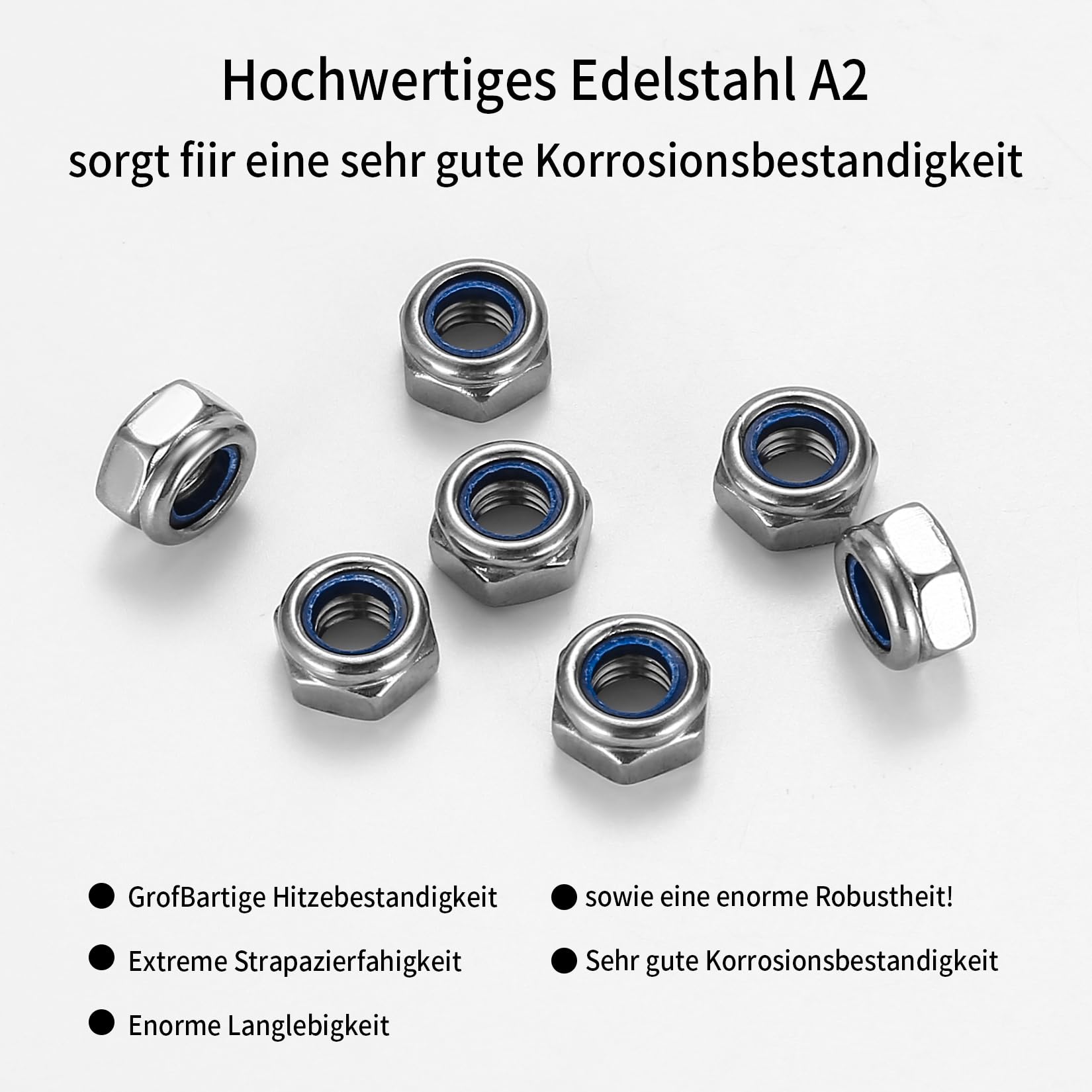 PD® Selbstsichernde Muttern M5 (DIN 982 / ISO 7040 Produktbild-Vorschau 9