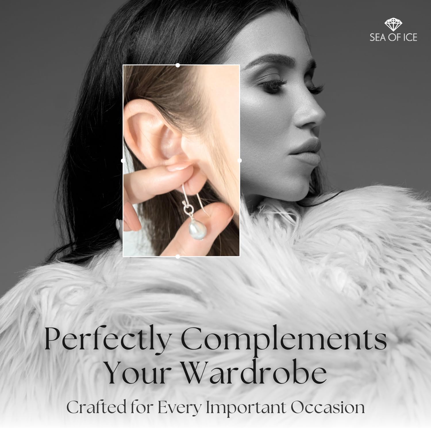 Sea of Ice 925 Sterling Silver Ear Wires Ball End French Earring Hooks for Drop Dangle Earrings Jewellery Making, DIY Jewellery Findings Parts 24 Pcs/ 12 Pairs