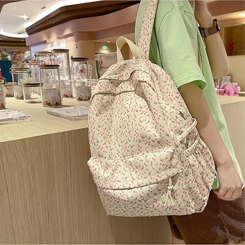 Miniatura 8 de Kawaii - Mochila universitaria de 16.1 pulgadas para mujer, Rosa, Mediana, Moderno