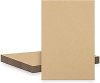 Vista 15 de Golden State Art, Paquete de 50 hojas de cartón corrugado de 5 x 7 pulgadas, almohadillas de cartón plano para embalaje, correo o manualidades
