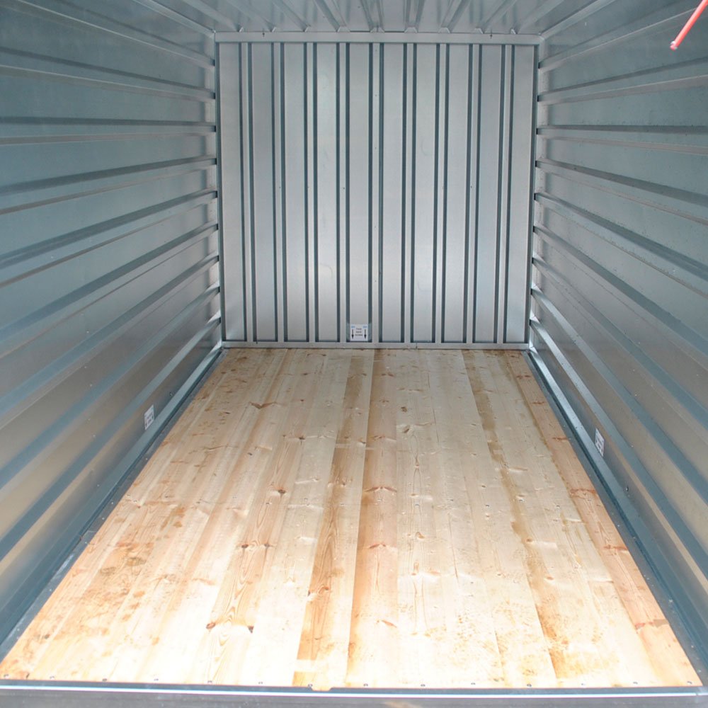 Baucontainer Garage Container Lagercontainer Gerätecontainer Blechcontainer mit TÜV Größe (S) 3m x 2,2m x 2,2m