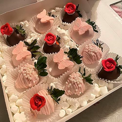 Miniatura 7 de Sijiangmold Moldes de silicona de mariposa para decoración de pasteles, pasta de goma de arcilla polimérica, juego de 4