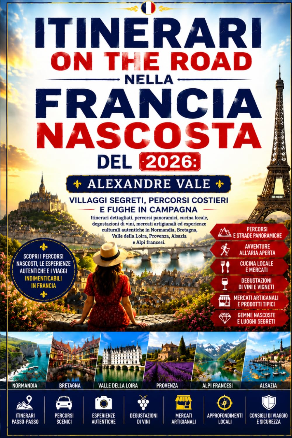Itinerari on the road nella Francia nascosta del 2026: villaggi segreti, percorsi costieri e fughe in campagna: Itinerari dettagliati, percorsi ... ed esperienze culturali autentiche in Nor